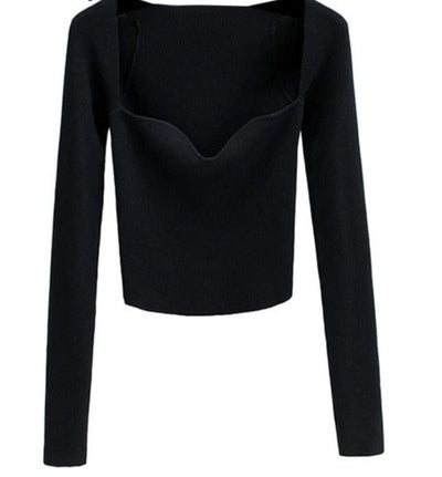 Eleganz für Damen | Vielseitiges Top mit tiefem Ausschnitt