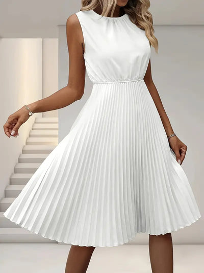 Heidi-Mode | Elegante Faltende Mini Kleid