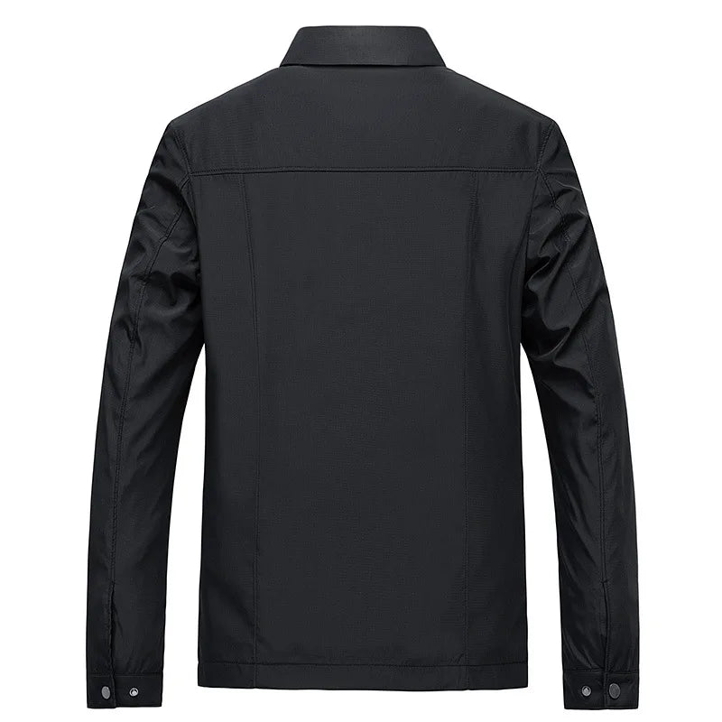 Übergangsjacke für Herren - Modernes Sommerjacke mit Reißverschluss