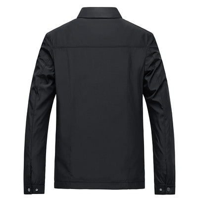 Übergangsjacke für Herren - Modernes Sommerjacke mit Reißverschluss