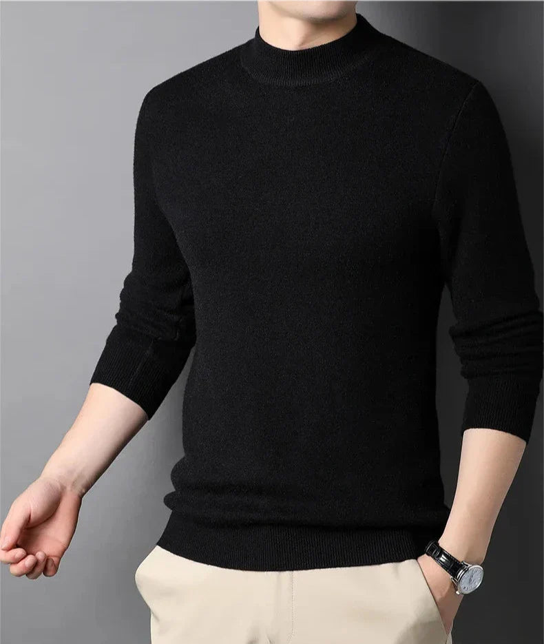 David Rollkragenpullover | Weicher Eleganter Herrenpullover