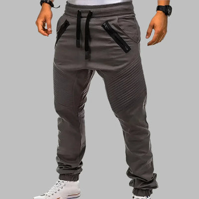 Cargohosen für Herren - Slim Fit Trainingshose mit Taschen