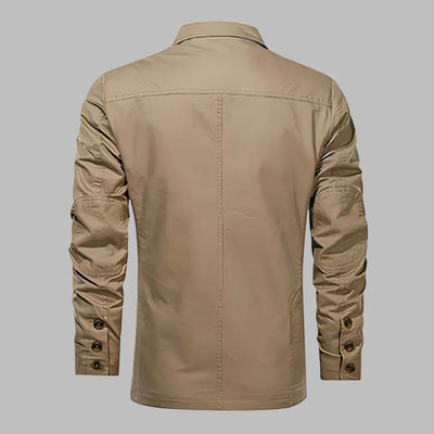 Sakko für Herren - Luftiger Blazer mit Knöpfen für den Sommer