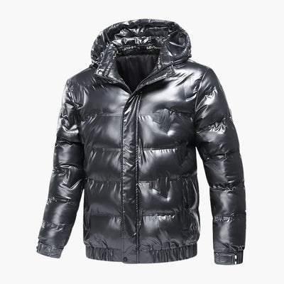 Herren Winterjacke mit Kapuze