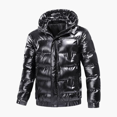 Herren Winterjacke mit Kapuze