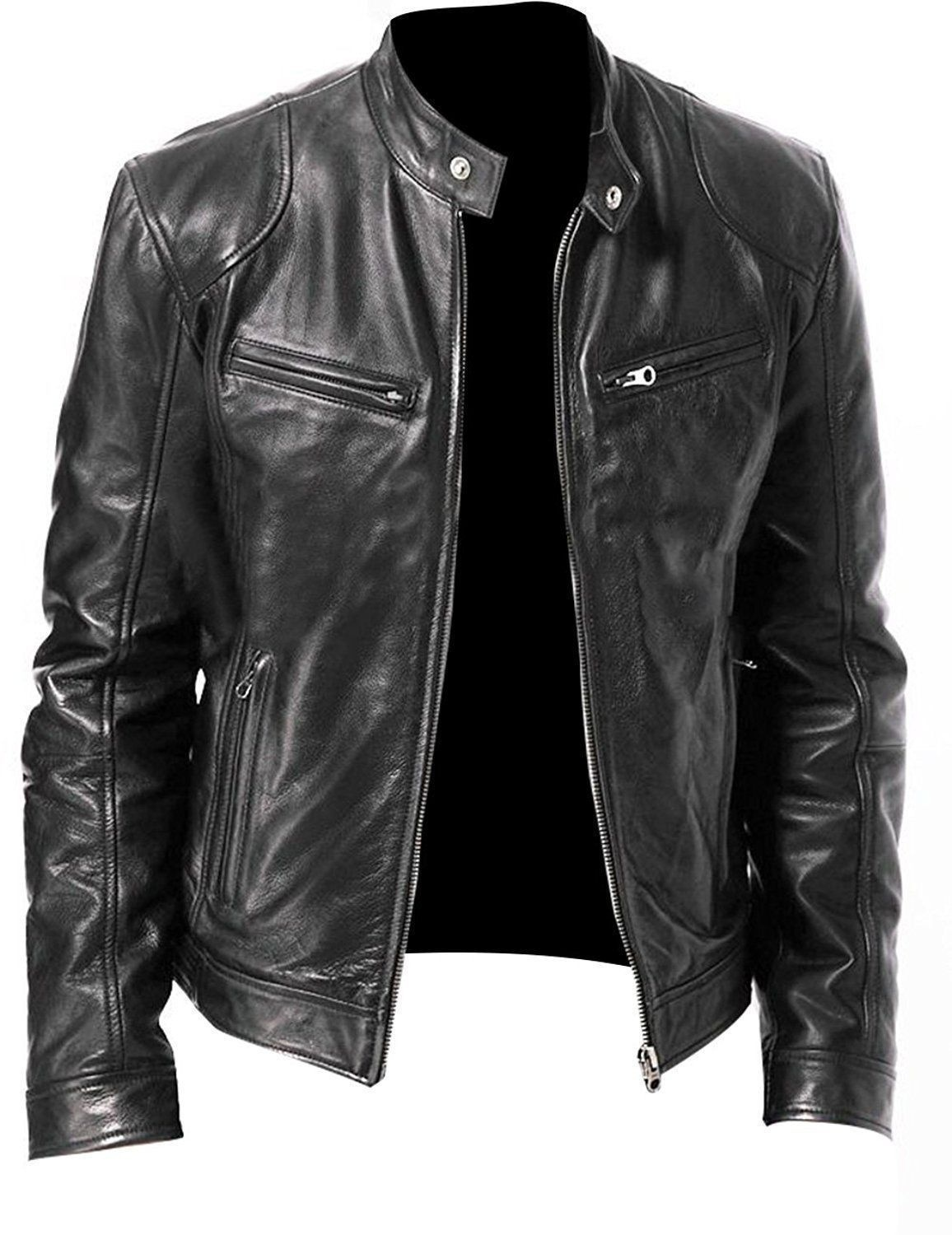 Herren Elegante Kragenjacke
