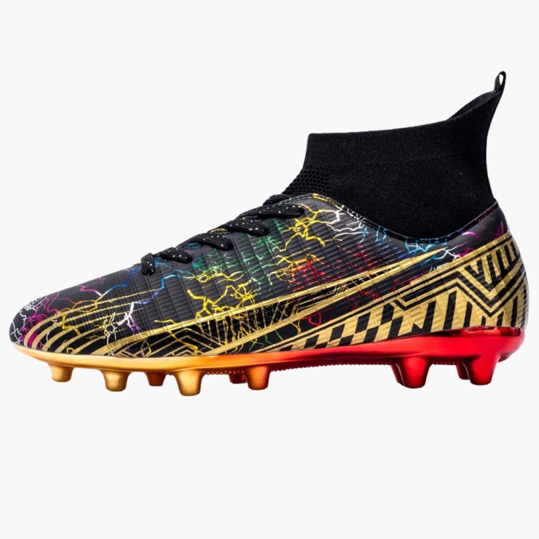 Herren Fußballschuhe mit Struktur-Oberfläche und Schnürung