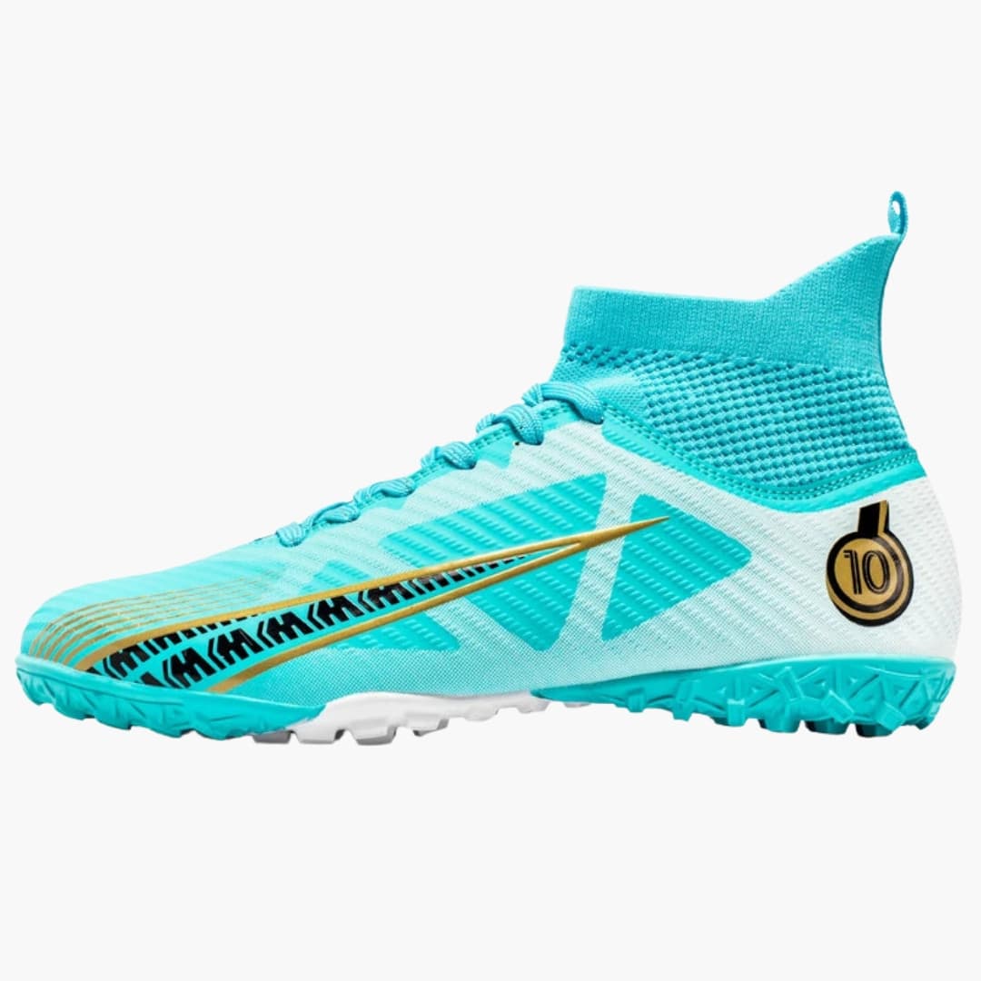 Herren Fußballschuhe mit Struktur-Oberfläche und Schnürung