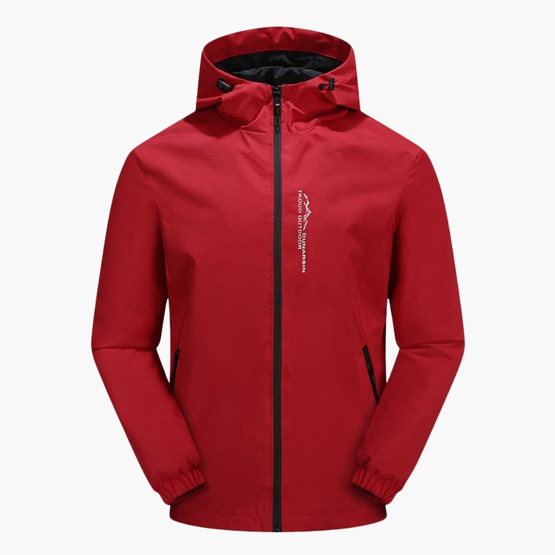 Herren Softshell Jacke mit Kapuze und Reißverschluss