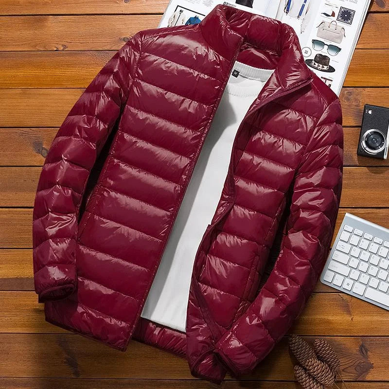 Florian | Steppjacke mit Kapuze für Winter