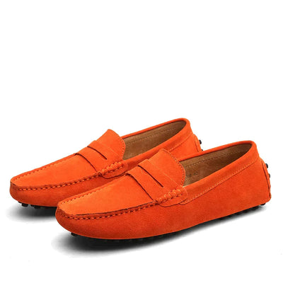 Giorgio | Elegante italienische Wildleder-Loafer für den modernen Mann