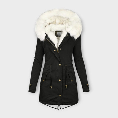 Ivanelle – Winterjacke mit Fellkapuze