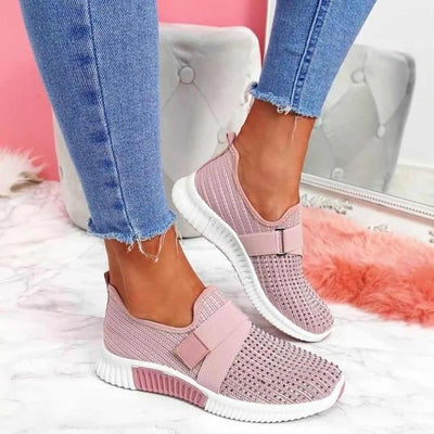 Sneaker für Damen - Bequeme Sommerschuhe mit Fußbett für Sommer