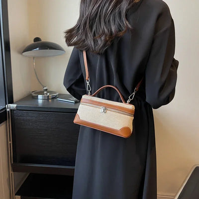 Heidi-Mode | Trendy Box Schultertasche