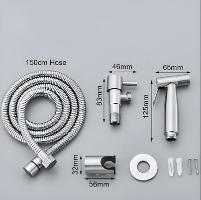 Bidet Handbrause aus Edelstahl – Sanfte und Hygienische Reinigung