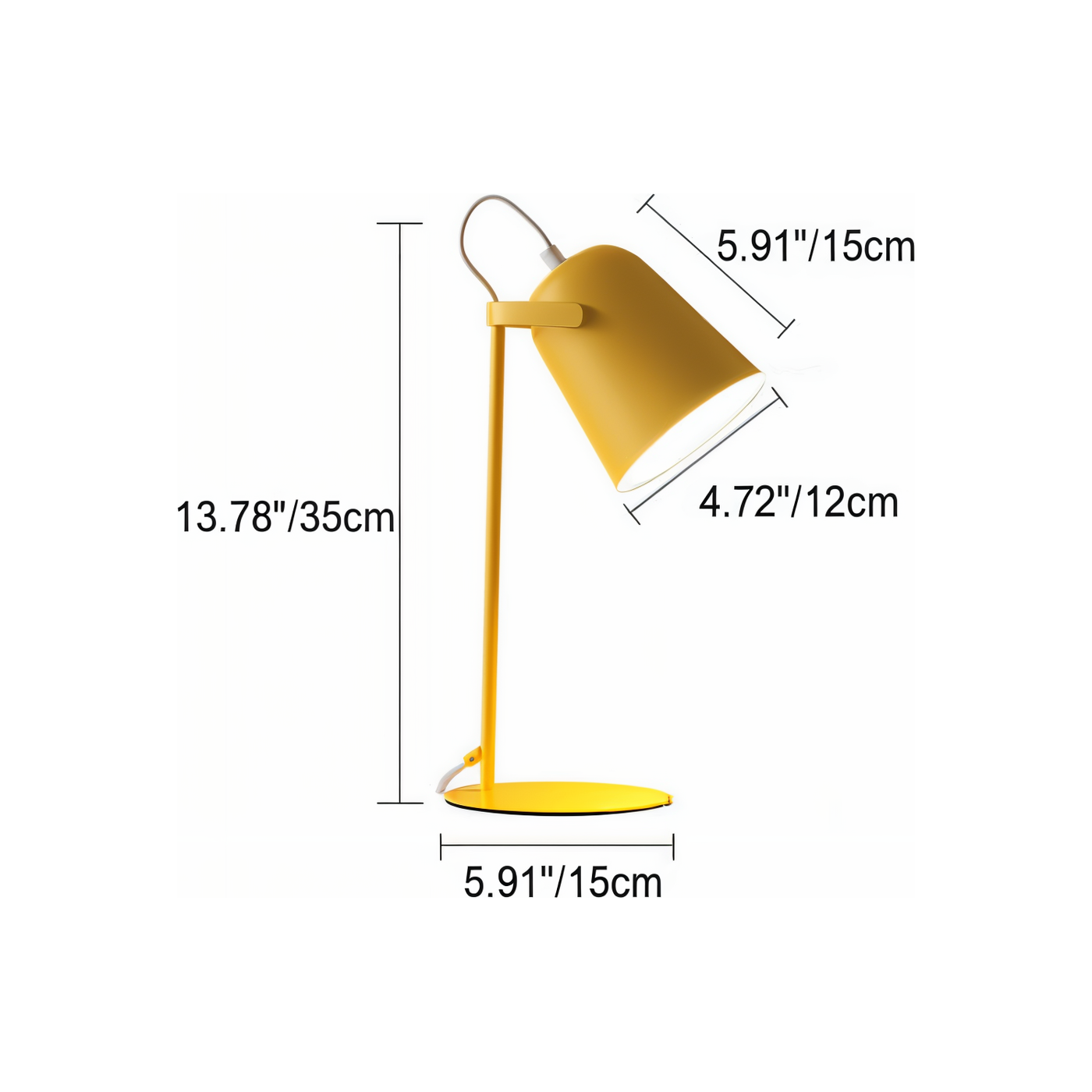 Nordische LED-Tischlampe – Sanftes Licht mit Augenschutz für Schreibtisch & Nachttisch