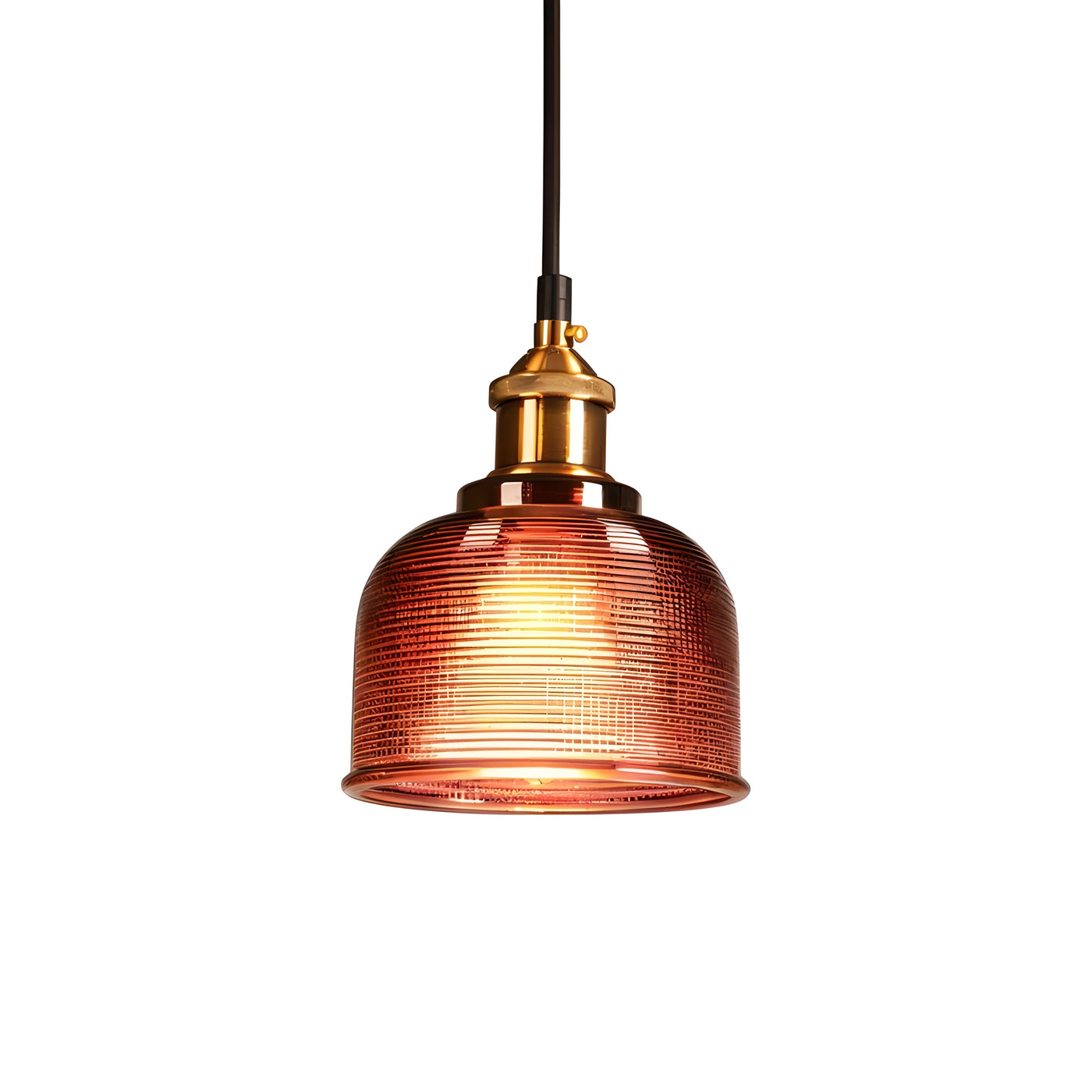 HeritageGlow Light - Glänzende Vintage-Glocken-Pendelleuchte