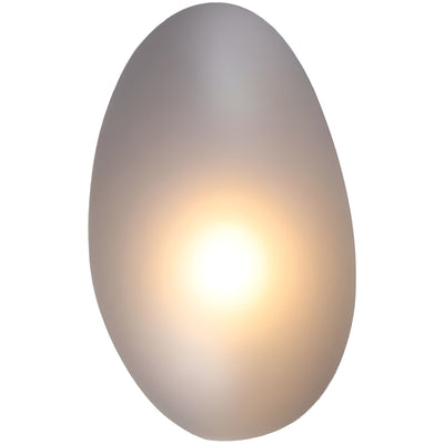 LED Wandleuchte in Kieselstein Design– Dekoratives nordisches Design für Wohnzimmer & Flur