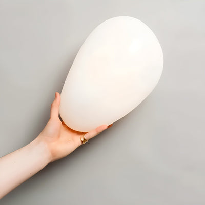 LED Wandleuchte in Kieselstein Design– Dekoratives nordisches Design für Wohnzimmer & Flur