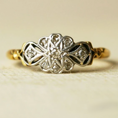 Verena – Floraler Art-Déco-Ring