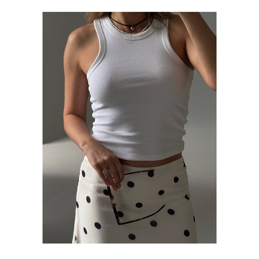 Lulu | Midi Rock Mit Polka Dots