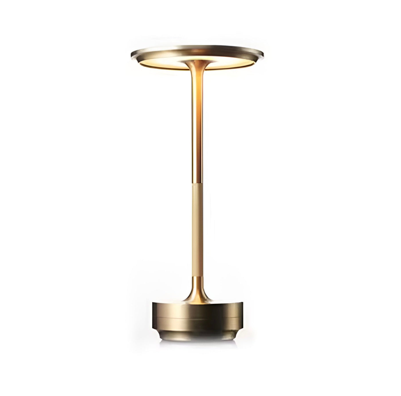 Bianca Lichtzauber | Elegante, kabellose Aluminium Tischlampe mit Dimmfunktion und 3 Lichtmodi