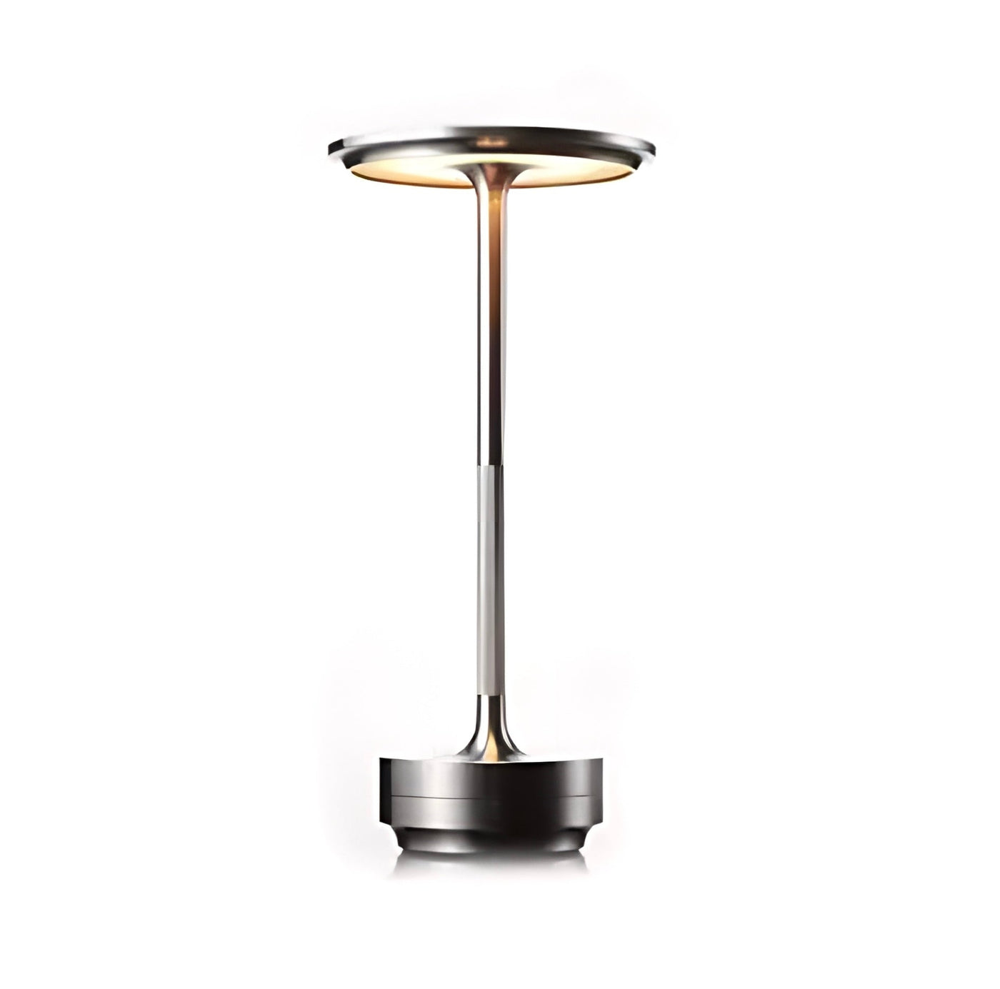 Bianca Lichtzauber | Elegante, kabellose Aluminium Tischlampe mit Dimmfunktion und 3 Lichtmodi