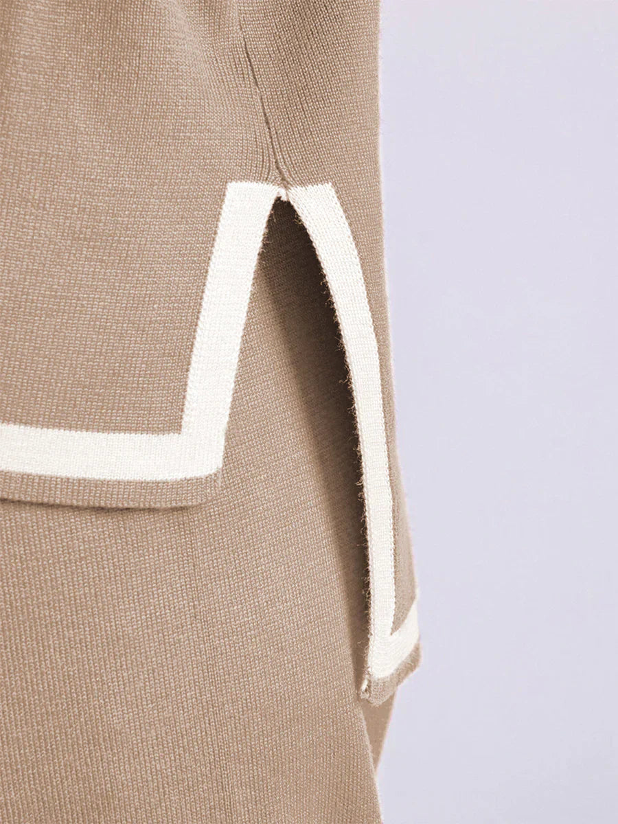 Heidi-Mode | Komfortables Und Elegantes Strickset - Pullover+Hose