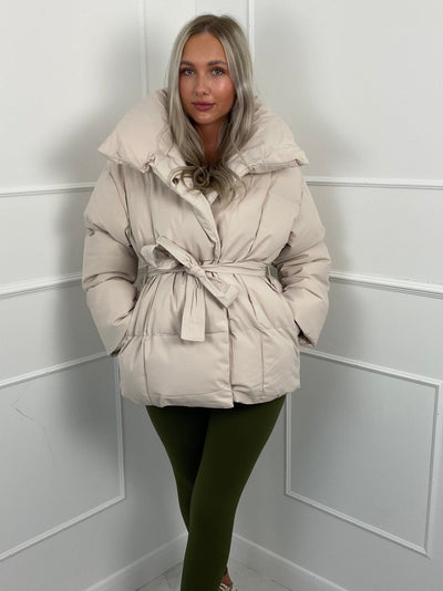 Elina™ | Gesteppte Kurzjacke mit Taillengürtel