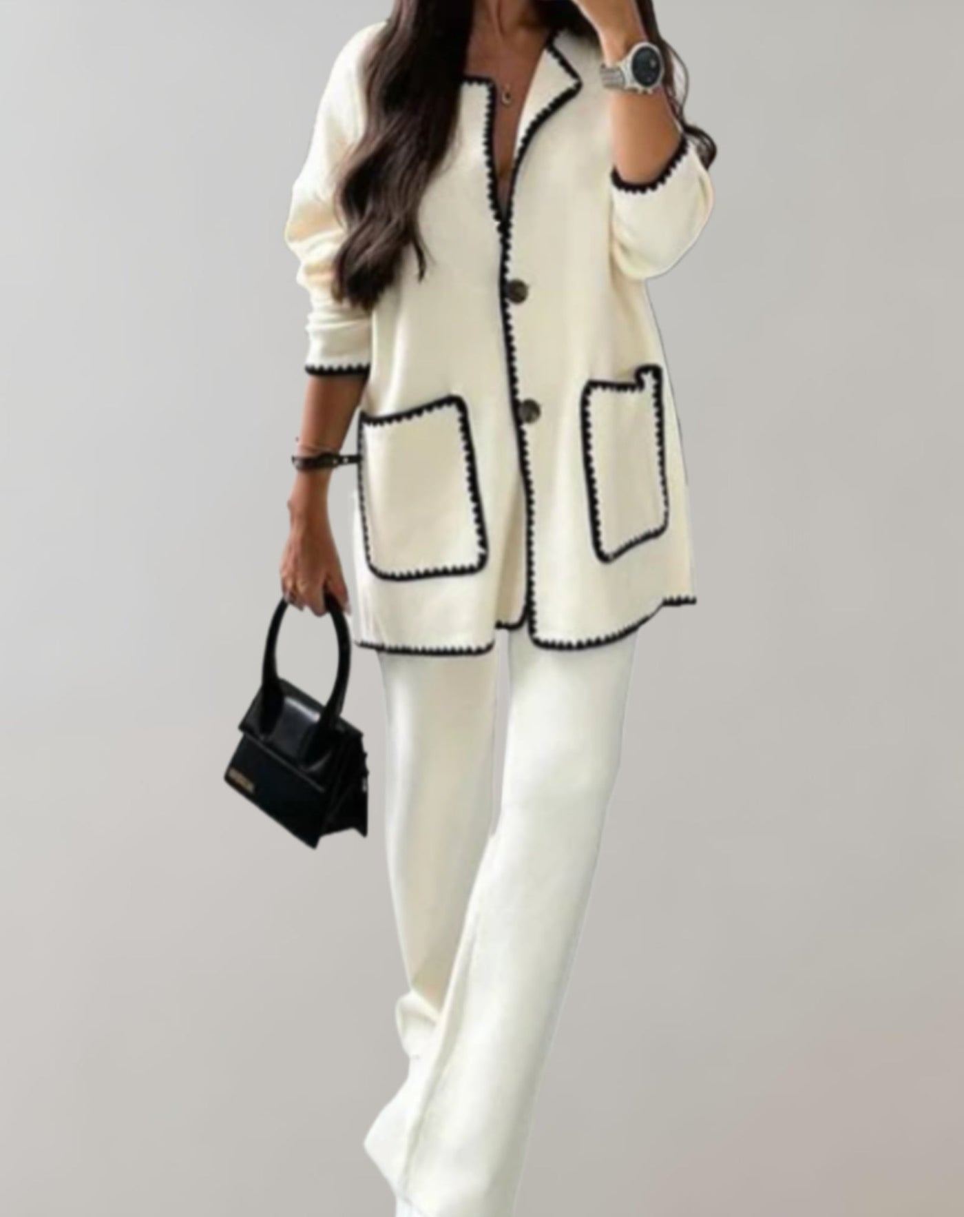 Heidi-Mode | Stilvolle Schicke Set - Weste+Hose