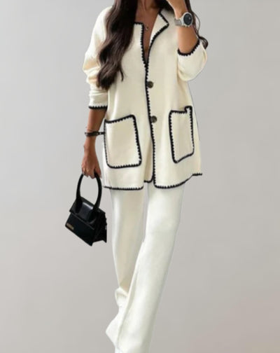 Heidi-Mode | Stilvolle Schicke Set - Weste+Hose