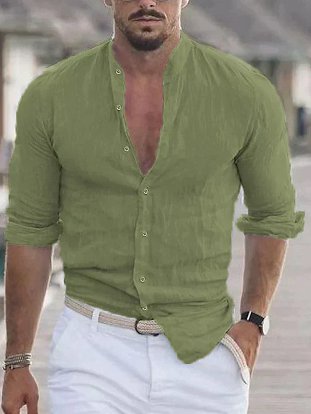 Jamie - das stylische leinen hemd