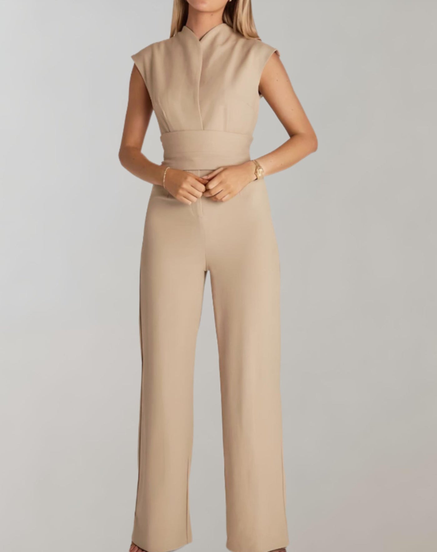 Heidi-Mode | Eleganter Jumpsuit Mit Kurzarm