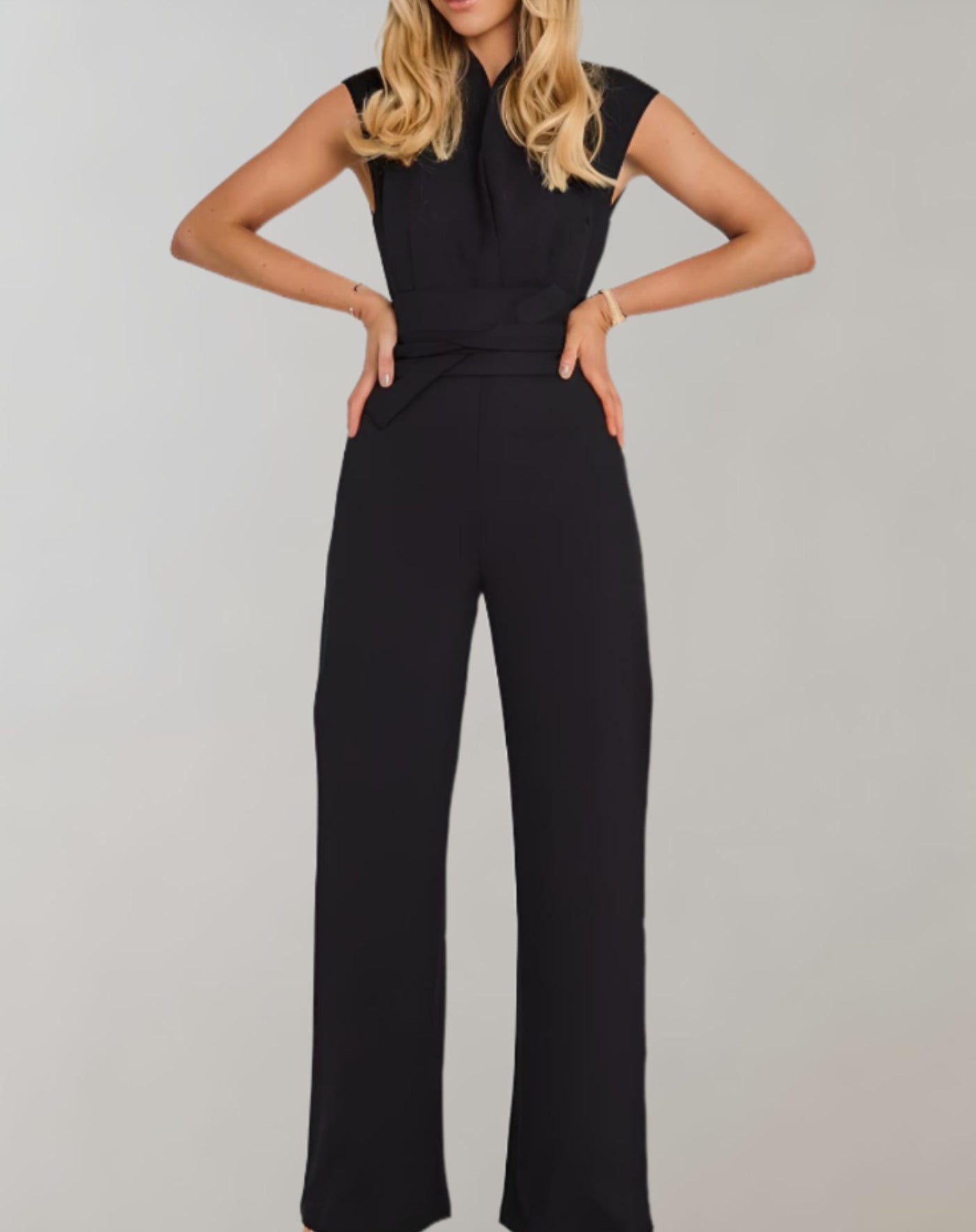 Heidi-Mode | Eleganter Jumpsuit Mit Kurzarm