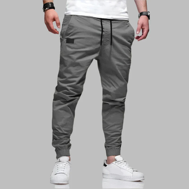 Jogginghose für Herren - Stretch Sporthose mit Gummibund