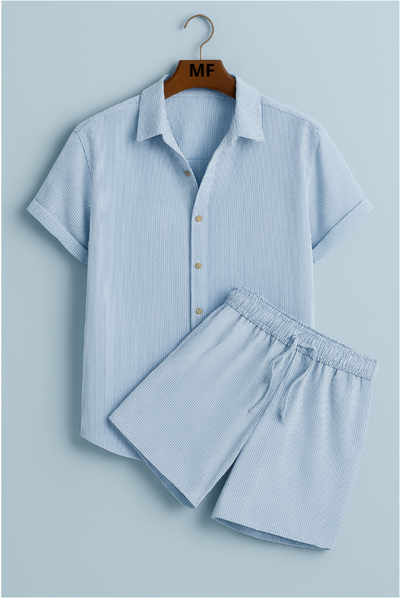 Palmer - Zweiteiliges Sommerset Mit Kurzen Ärmeln