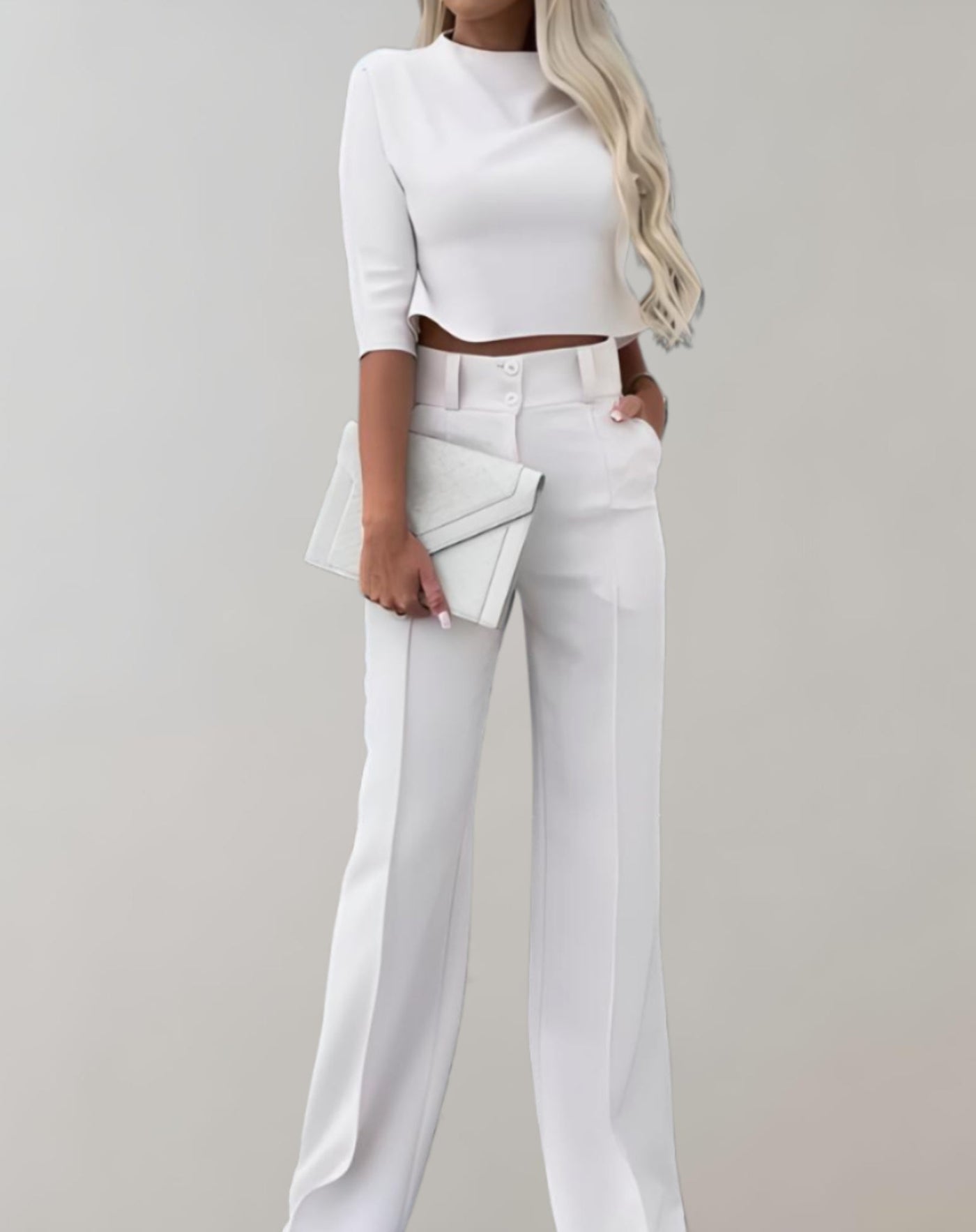 Heidi-Mode | Stylisches Casual Chic Set - Top+Hose