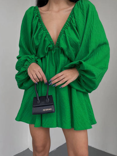 Heidi-Mode | Trendy Elastisches Mini Kleid