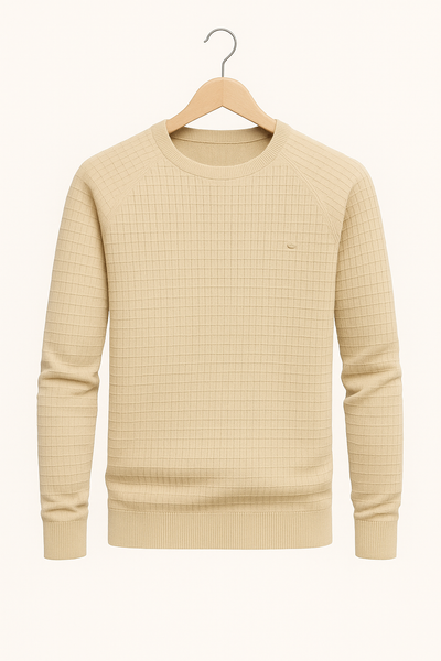 Strukturiertes Sweatshirt für Herren im lässigen Stil - Liorak
