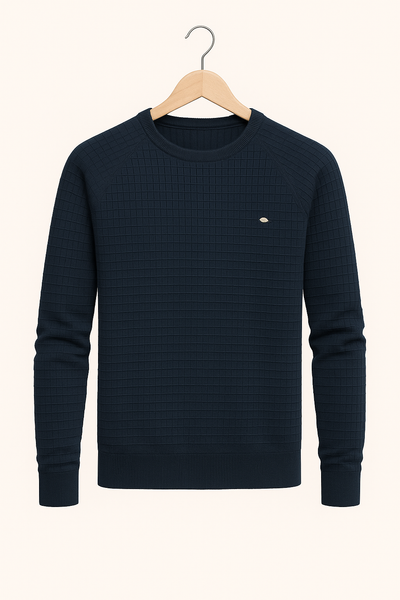 Strukturiertes Sweatshirt für Herren im lässigen Stil - Liorak