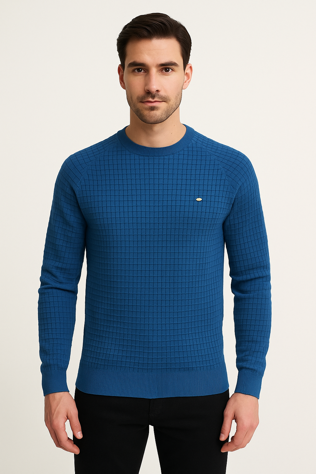 Strukturiertes Sweatshirt für Herren im lässigen Stil - Liorak