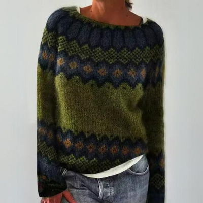 Heidi-Mode | Retro Casual Winterpullover