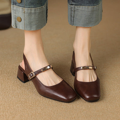 Jessika | Klassische Mary Jane Dirndl Schuhe