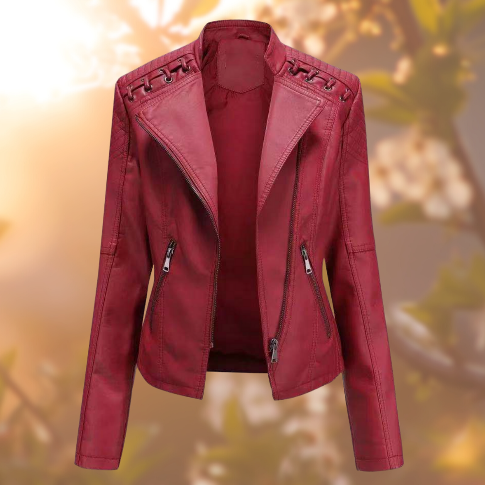 Verena | Elegante Lederjacke für jeden Anlass
