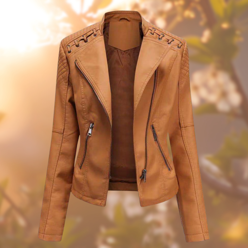 Verena | Elegante Lederjacke für jeden Anlass