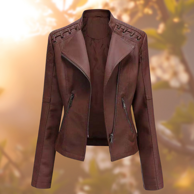 Verena | Elegante Lederjacke für jeden Anlass