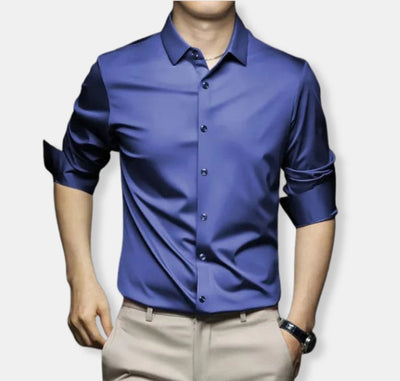 Herren Button Down Langarmhemd | Formell