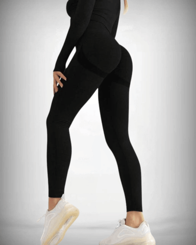 FitFlex | Damen Pilates Leggings mit Hohem Bund für Ultimativen Komfort