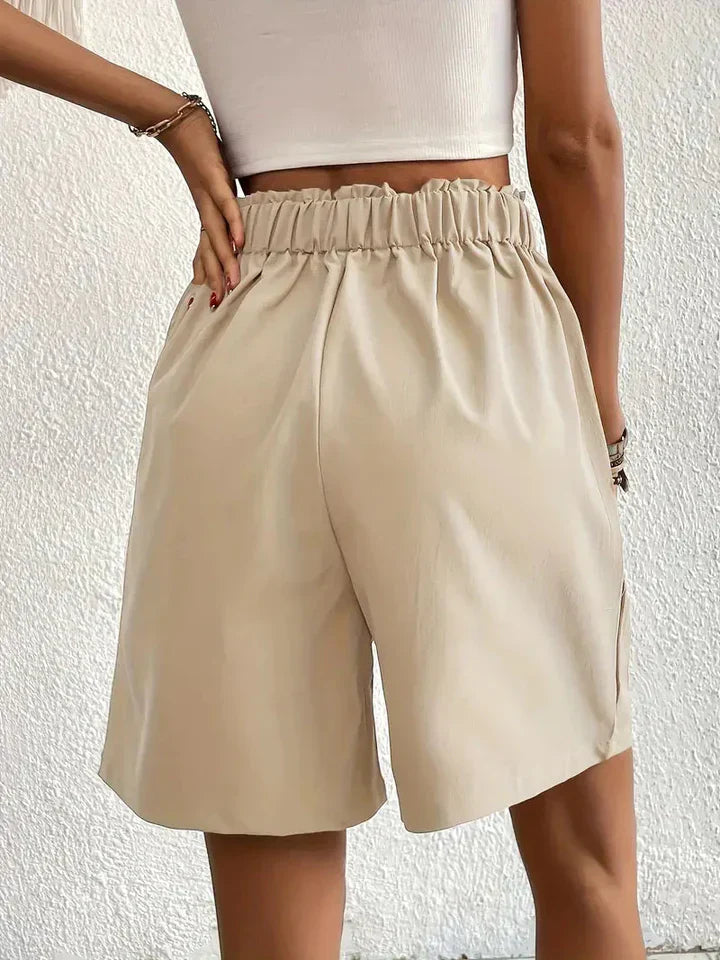 Hochtaillierte Shorts für Damen - Caelina