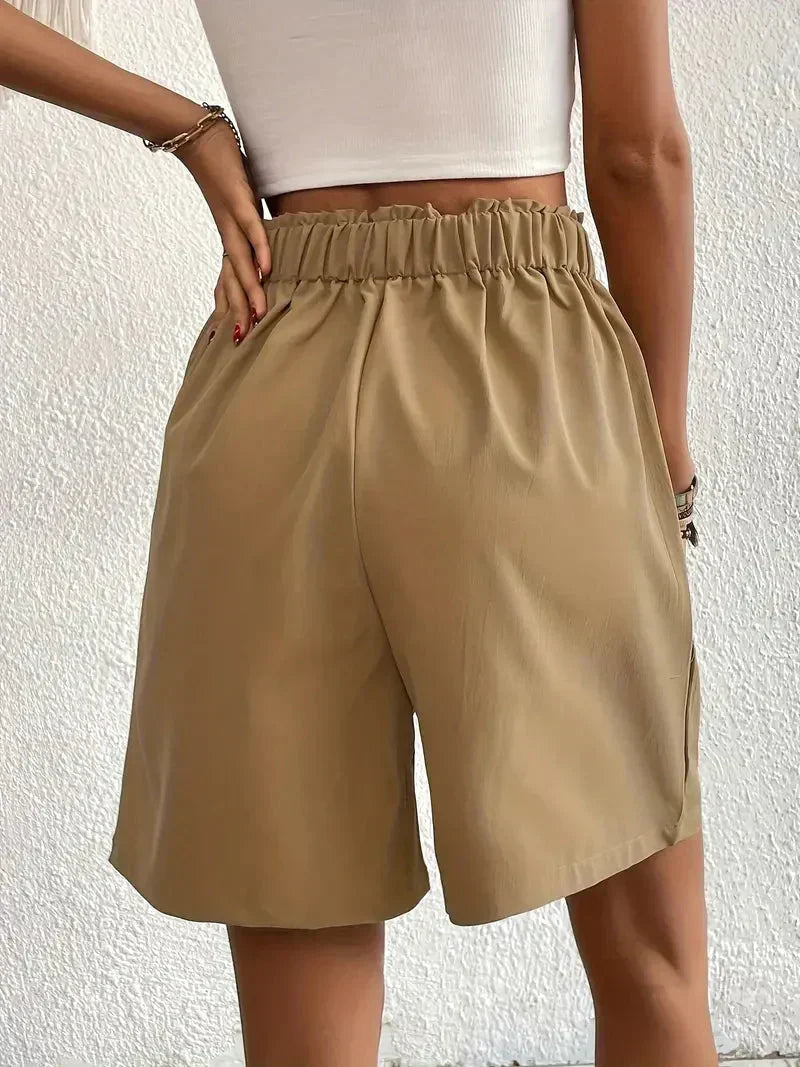 Hochtaillierte Shorts für Damen - Caelina
